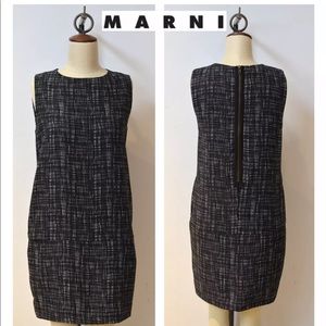 Marni black/gray oversized poly crepe Size 2